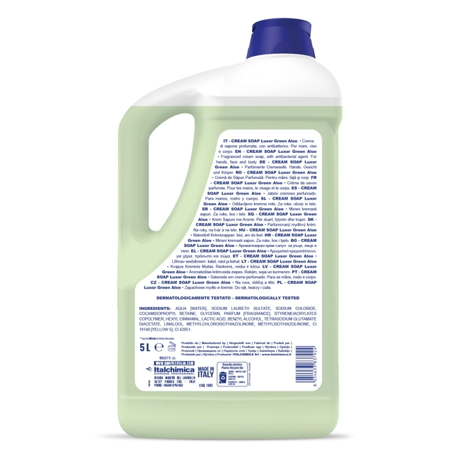 Vendita online Sapone Sanitec igienizzante profumato 5 L